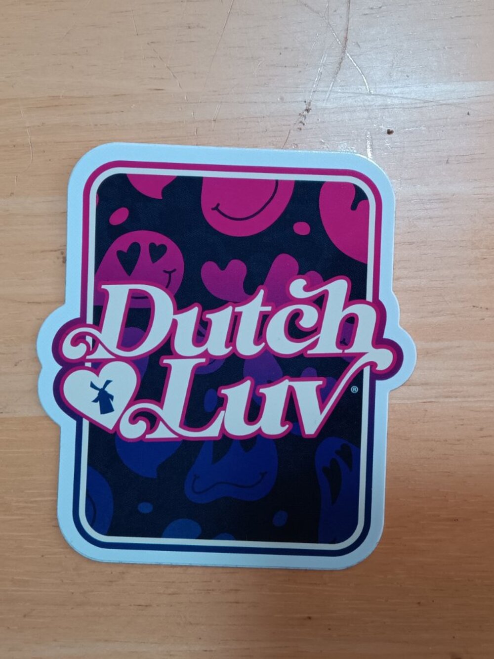 Dutch Luv Sticker - Picture 1 of 2